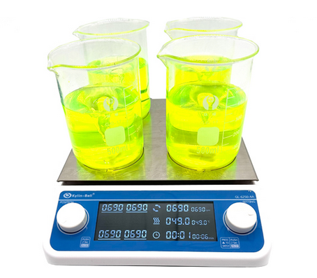 多聯(lián)加熱磁力攪拌器GL-6250-4A 多聯(lián)加熱磁力攪拌器GL-6250-4A